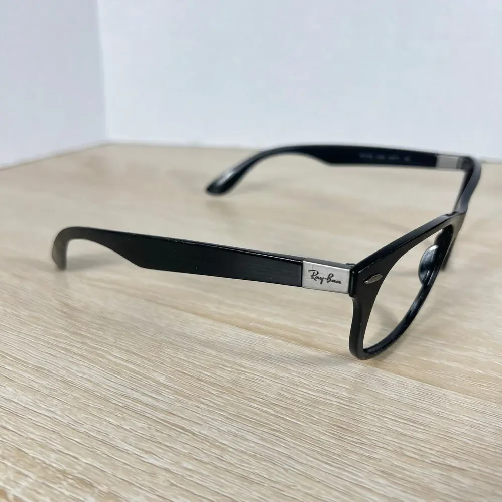 Ray-Ban RB7032 5206 LiteForce Sunglasses Black DAMAGED 55-17-150 Italy